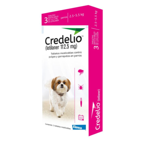 precio credelio de 2.5 a 5.5 kg