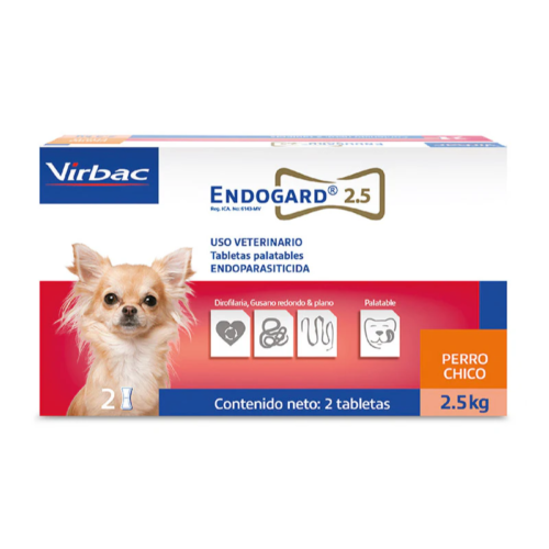 precio desparasitante endogard 2.5 kilogramos