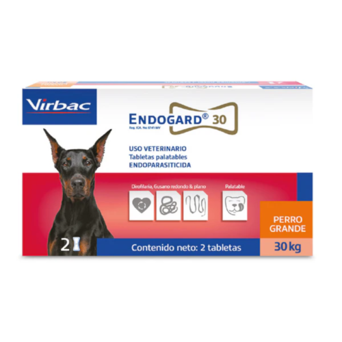 desparasitante endogard 30 kilogramos