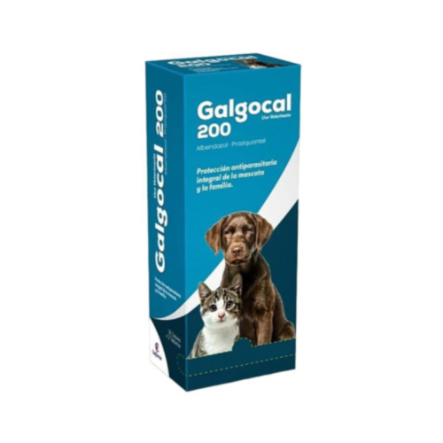 galgo cal 200 desparasitante perros y gatos