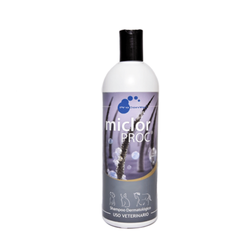 MICLORPROC Shampoo – Antifúngico y Antibacteriano para Perros y Gatos