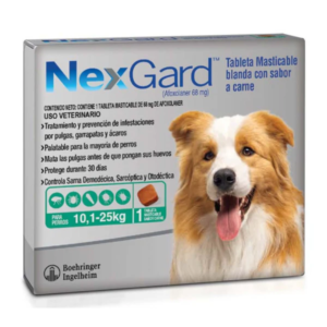 precio nexgard 10-25 kilos