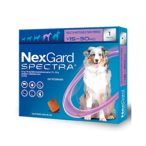 precio nexgard spectra 15-30 kilos
