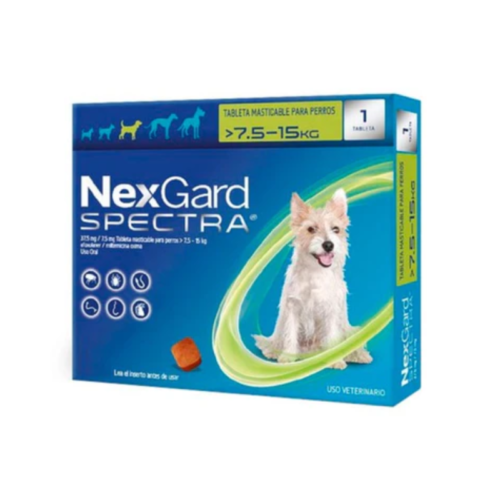 precio nexgard spectra 7.5-15 kilos