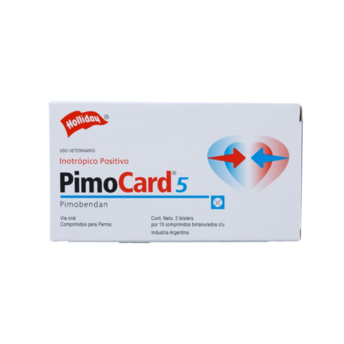 PIMOCARD 5  – Pimobendan para el Tratamiento de Insuficiencia Cardíaca en Perros