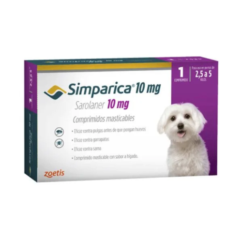 precio simparica 2.5 a 5 kg