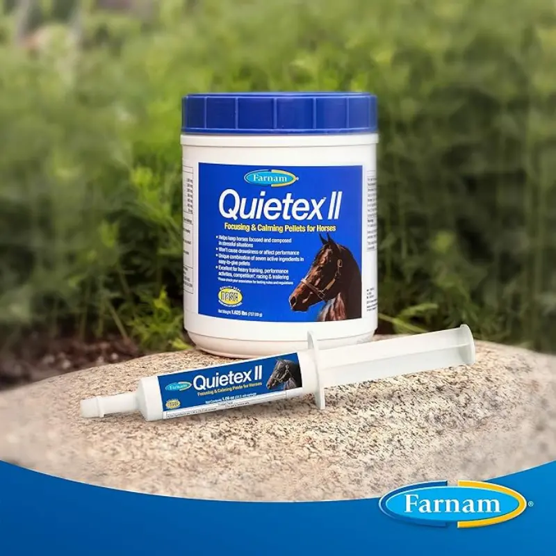 QUIETEX II – Tranquilidad sin sedación para caballos en situaciones de estrés