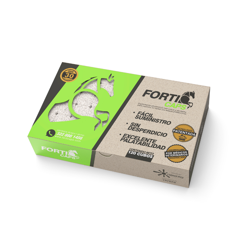 comprar forticaps en cubos para caballos
